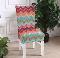 Elastic Chair Cover Stretch Removable Washable Short Dining Chair Cover Protector Seat Slipcover  - Polyster, Elastic/ Stretchable, Multipack of1